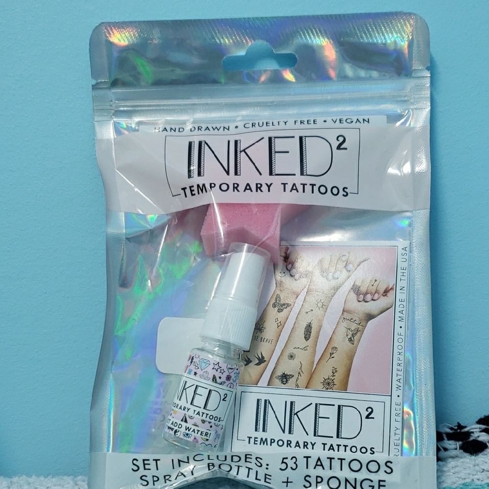 Inked2 Temporary Tattoos Set